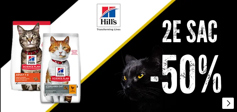 Hill's Science Plan Diverse grootverpakkingen kat droogvoer 2e zak  halve prijs CAT